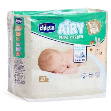 Chicco airy newborn pannolino 27 pezzi