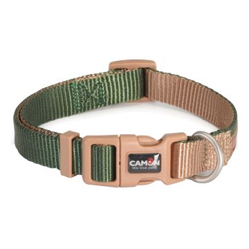 Collare regolabile doublepremium verde/ecru 10x200 300 mm Collare regolabile doublepremium verde/ecru 10x200 300 mm