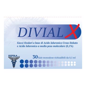 Collirio divial x 30 fiale monodose 0,5 ml