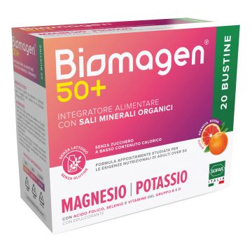 Biomagen 50+ senza zuccheri 20 bustine