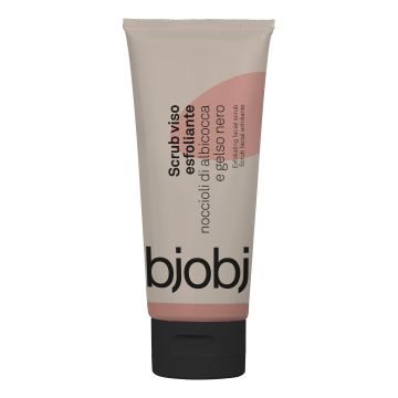 Bjobj scrub viso esfoliante noccioli albicocca e gelso nero 75 ml