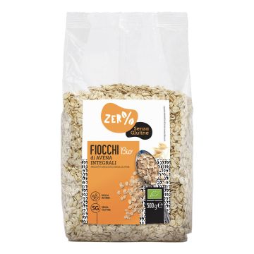 Zer% glutine fiocchi di avena integrali 500 g
