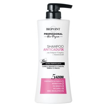 BIOPOINT - Shampoo anticaduta rinforzante e fortificante 400 ml