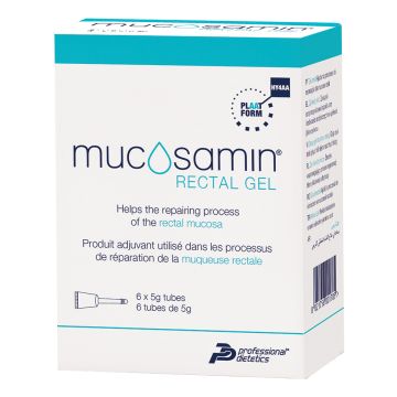 Gel rettale mucosamin 6 tubetti x 5 g