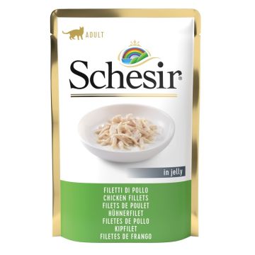 Schesir Gatto Busta In Jelly Adulto Filetti Di Pollo 85 Gr