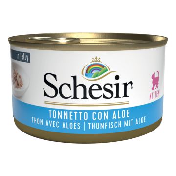 Schesir Gatto Lattina In Jelly Kitten Tonnetto & Aloe 85 Gr