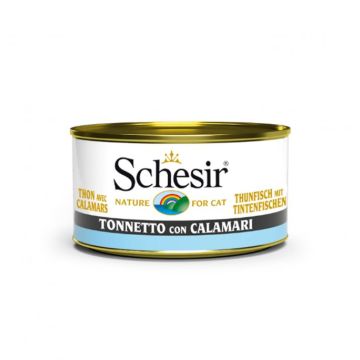 Schesir Gatto Lattina In Jelly Adulto Tonnetto & Calamari 85 Gr