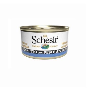 Schesir Gatto Lattina In Jelly Adulto Tonnetto & Pesce Azzurro 85 Gr