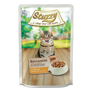 Stuzzy Gatto Bocconcini Jelly Busta Adulto Pollo 85 Gr