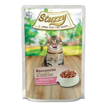 Stuzzy Gatto Bocconcini Busta Adulto Prosciutto 85 Gr