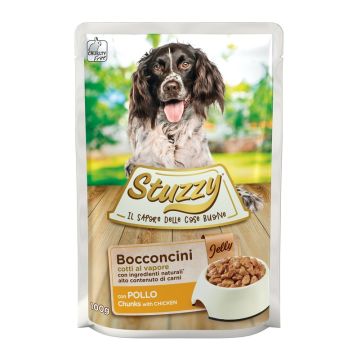 Stuzzy Cane Bocconcini Jelly Busta Adulto Pollo 100 Gr
