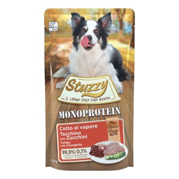 Stuzzy Cane Monoprotein Busta Adulto Tacchino & Zucchine 150 Gr