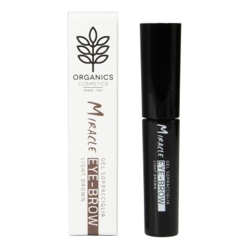 Organics cosmetics miracle eyebrow light brown 5 ml