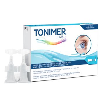 Tonimer lab gocce oculari monodose uv-blu protection 10x0,5 ml