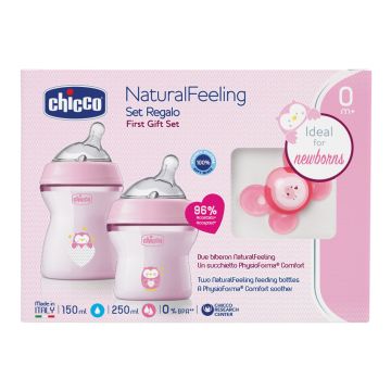 Chicco set regalo nat feel bimba