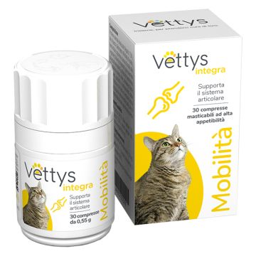 Vettys Integra Mobilita' Gatto 30 Compresse Masticabili