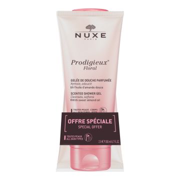 Nuxe prodigieux gelee douche florale 2 x 200 ml