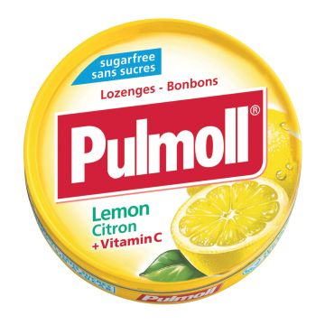 Pulmoll limone+vit c senza zucchero 45 g