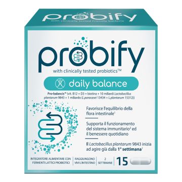 Probify daily balance 15 capsule taglio prezzo