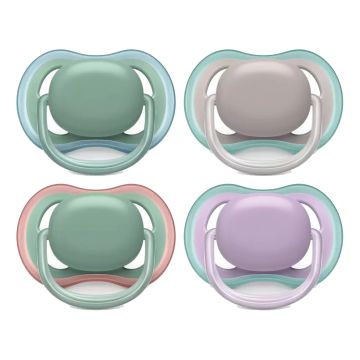 Avent succhietto ultra air 6-18m no deco mixed 2 pezzi