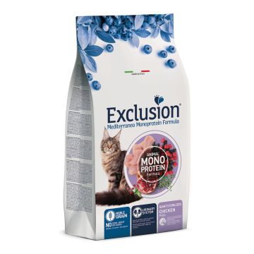Exclusion Gatto Mediterraneo Adulto Giant Sterilizzato Pollo 300 Gr
