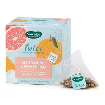 Neavita filtroscrigno infuso twice mandarino e pompelmo 15 filtri