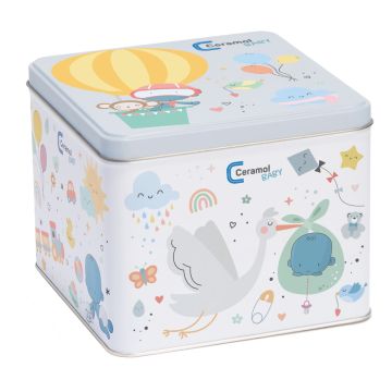 Ceramol baby box 1 ceramol crema base 100 ml + 1 ceramol olio detergente 250 ml