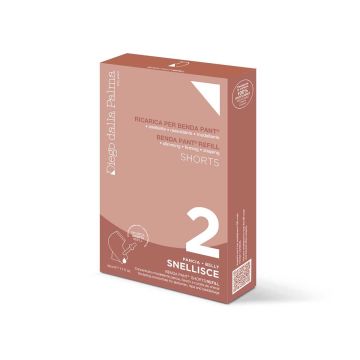 Diego dalla palma body care snellisce benda pant shorts imbibiti rimodellanti refill 50 ml + pantaloni in cartene