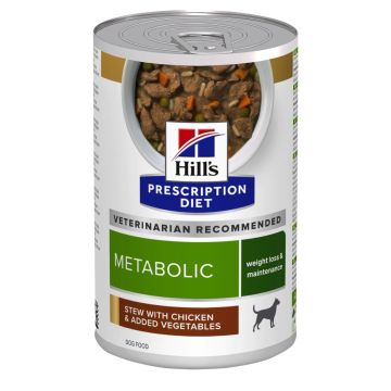 Hill's Cane Prescription Diet Metabolic Spezzatino 354 Gr