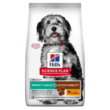 Hill'S Canine Perfect Weight + Active Mobility Adult Medium 2,5 Kg