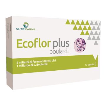 Ecoflor plus boulardii 10 capsule