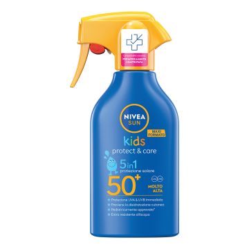 Nivea sun kids protect & care trigger fp50+ 270 ml