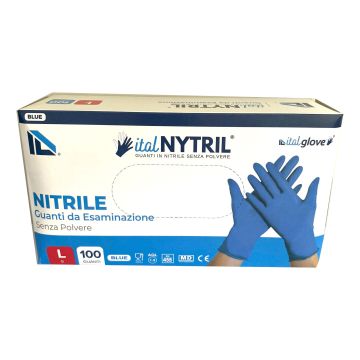 Synguard guanti nitrile l 100 pezzi
