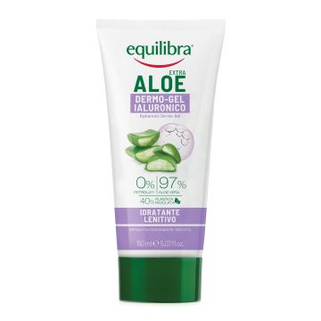 Equilibra Aloe Dermo-Gel Ialuronico Gel Lenitivo e Idratante Corpo 150 ml