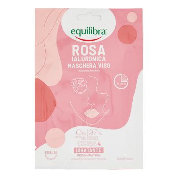 EQUILIBRA - Rosa Ialuronica - Maschera viso idratante