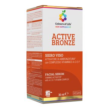 Colours of life active bronze siero viso 30 ml