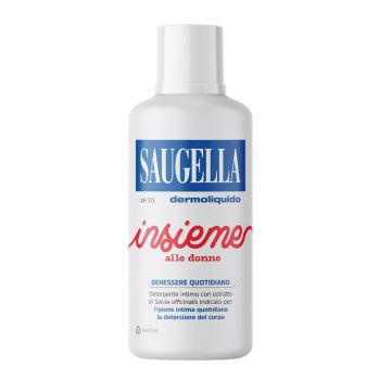 Saugella expo red edition iii canvas 2022 12 bundle dermoliquido 500 ml + dermoliquido 150 ml in omaggio