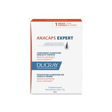 Ducray Anacaps Expert Integratore Per Capelli e Unghie 30 Capsule