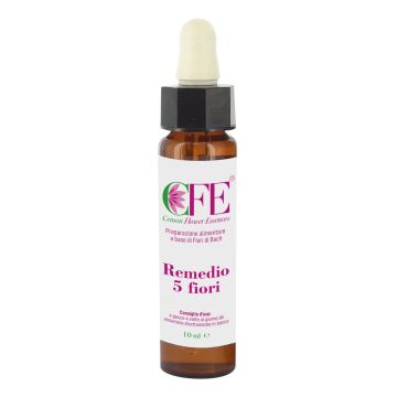 5 fiori rescue cemon flower essences stock bottle 10 ml