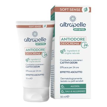 Altrapelle dry & feel deocrema antiodore 24h 50 ml