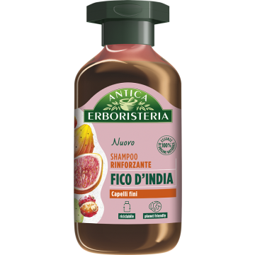 ANTICA ERBORISTERIA - Fico D'India - Shampoo rinforzante per capelli fini 250 ml