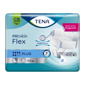 Pannolone per incontinenza tena flex plus large 30 pezzi