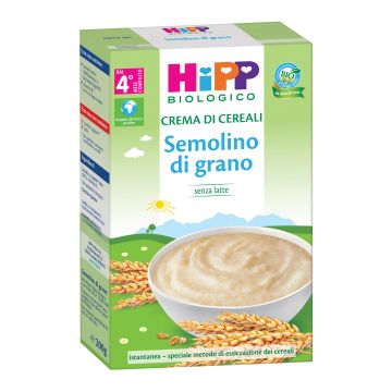 Hipp bio crema cereali semolino di grano 200 g