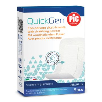 Pic Cicatrizzante Quickgen 10x7,5cm 5 Pezzi