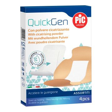 Cerotto Pic Cicatrizzante Quickgen Formato Mix 4 Pezzi