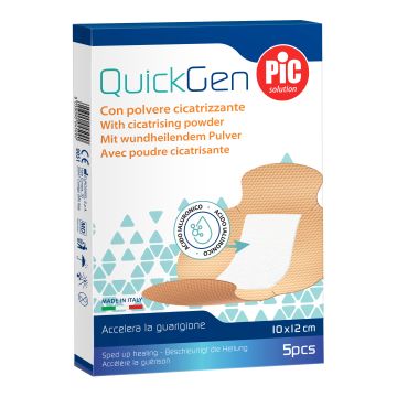 Pic Cicatrizzante Quickgen Cerotto Cicatrizzante Articolazioni 5 Pezzi