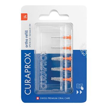 Curaprox Scovolini Regular Plus CPS 14 Arancio Conico 5 Pezzi