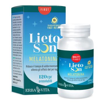 Lietoson melatonina 120 compresse orosolubili