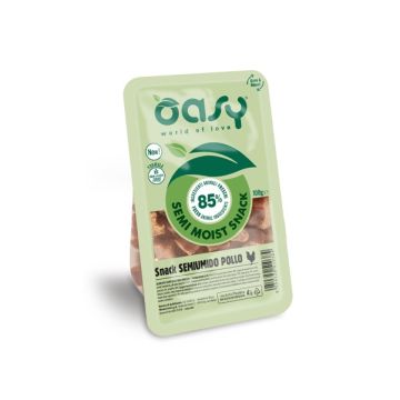 Oasy Cane Snack Semiumido Pollo 100 Gr