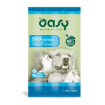 Oasy Cane Snack Stick Tonno Cf. (3X12) Gr